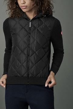 Chamarras Canada Goose Mujer Mexico - HyBridge Prendas De Punto Negros VP7540921